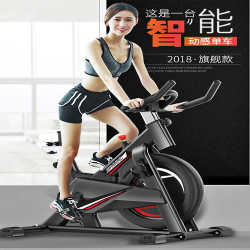 2019豪華動感單車家用超靜音健身車家用運動器材